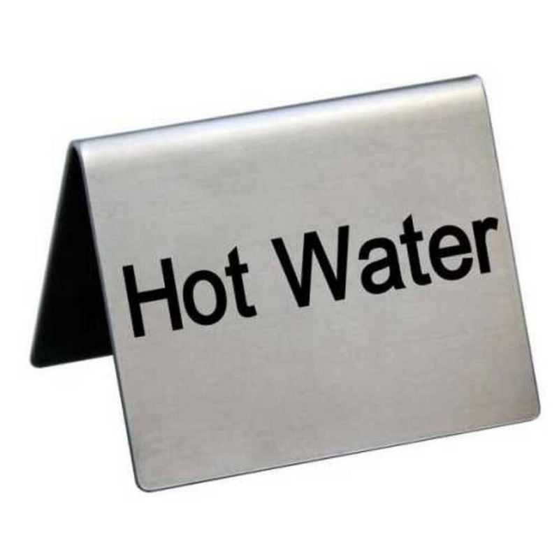 Табличка информационная Water L 50 мм, B 40 мм