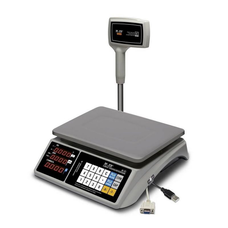 Весы MERTECH M-er 328 acpx-6.1 TOUCH-M LED RS232