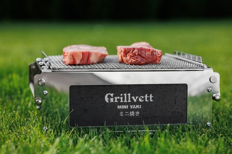 Фото Гриль угольный GRILLVETT Mini Yaki 4