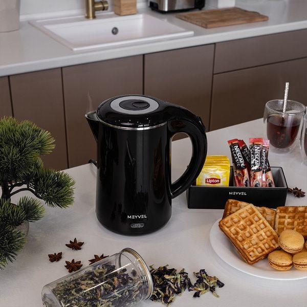 Фото Чайник электрический Meyvel MKE-01T (Black) 1
