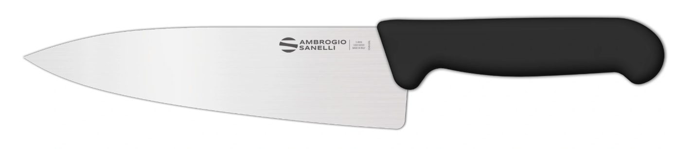 Нож кухонный Sanelli Supra черный артикул SC49016B