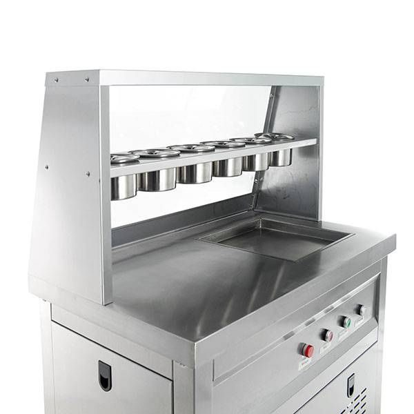 Фото Фризер для жареного мороженого Foodatlas KCB-1F (контейнеры, стол для топпингов) — арт. УТ000009218 7