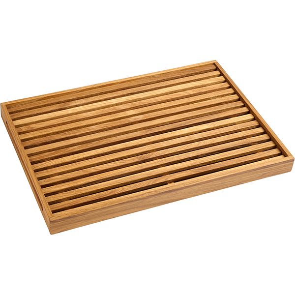 Фото Ящик для подачи низкий PPwood L 530 мм, B 370 мм, H 40 мм, дуб — арт. Q654O-06N 4