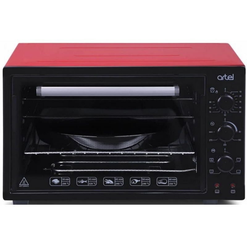 Мини-печь ARTEL LUX MD-3216 черно-красный