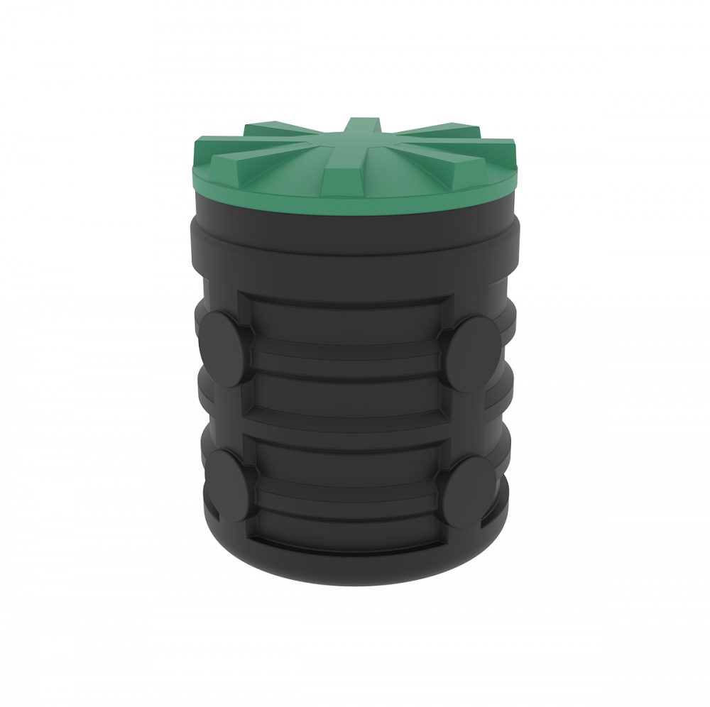 Цельнолитой колодец Multplast 1 м