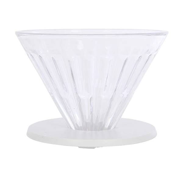 Фото Набор Timemore Crystal Eye Brewer Set воронка Crystal Eye 02 white + сервер 600ml 3