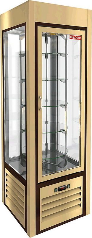 Шкаф кондитерский HICOLD VRC 350 R Sh Beige FR