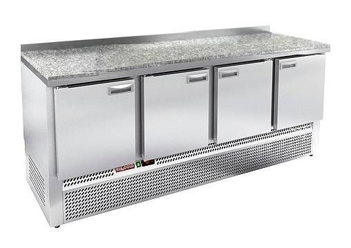 Стол морозильный HICOLD GNE 1111/BT W (камень)