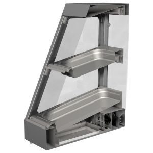Фото Витрина тепловая настольная RoboLabs ISeeHot-1BLACK 1