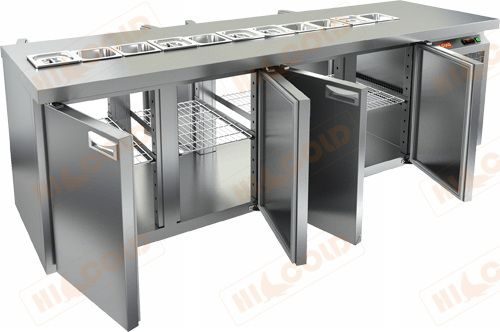 Стол для салатов HICOLD SL2T-1111/SN