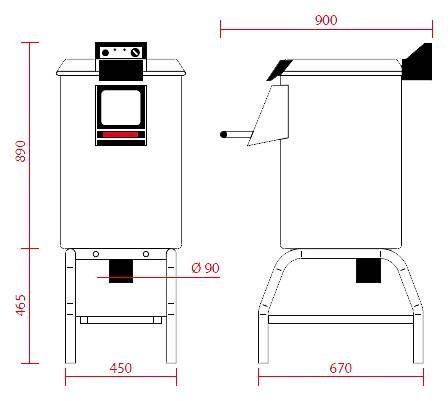 Фото Картофелечистка FIMAR PPF/25-380 — арт. PPF25X405T + ACCB 1