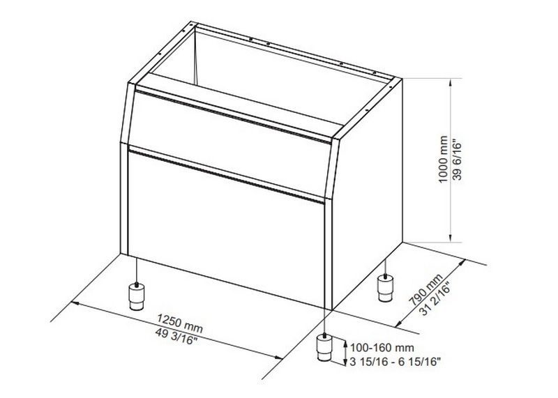 Фото Бункер для льда Brema BIN 350*G280-G510-TM450 — арт. 33092SV0509999 1