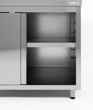 Фото Стол-тумба закрытый RESTOINOX — арт. СПЗК-12/7 5