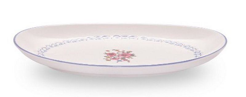 Блюдо Gural Porselen Flora артикул GBSELS25KYR2132