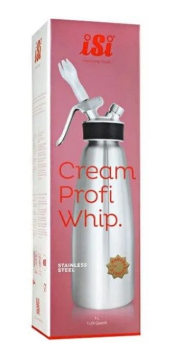 Фото Сифон для взбивания сливок Isi Cream Profi Whip 1000 мл, D 90 мм, H 295 мм, L — арт. 173040/173050 1