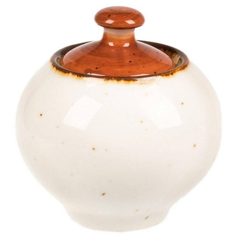 Фото Сахарница P.L. Proff Cuisine Fusion Brown Shore 230 мл, D 92 мм, H 98 — арт. P6126509-SH236 к=48/4 1