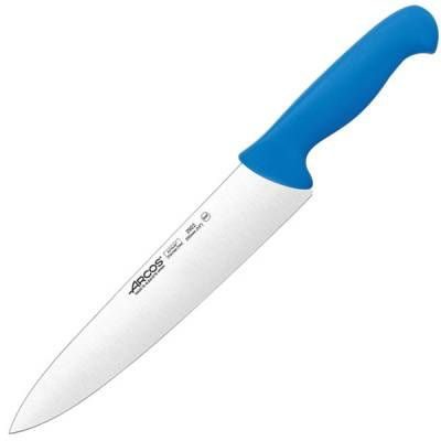 Нож поварской Arcos 2900 мм синий артикул 292223