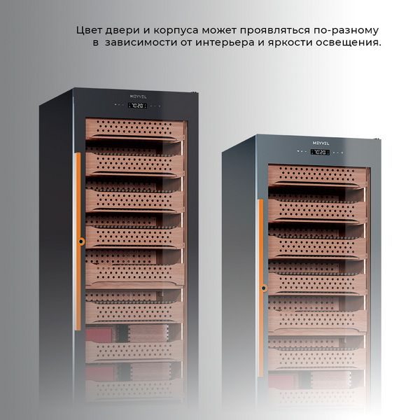 Фото Шкаф для сигар Meyvel MC-120BK (PRO) 2