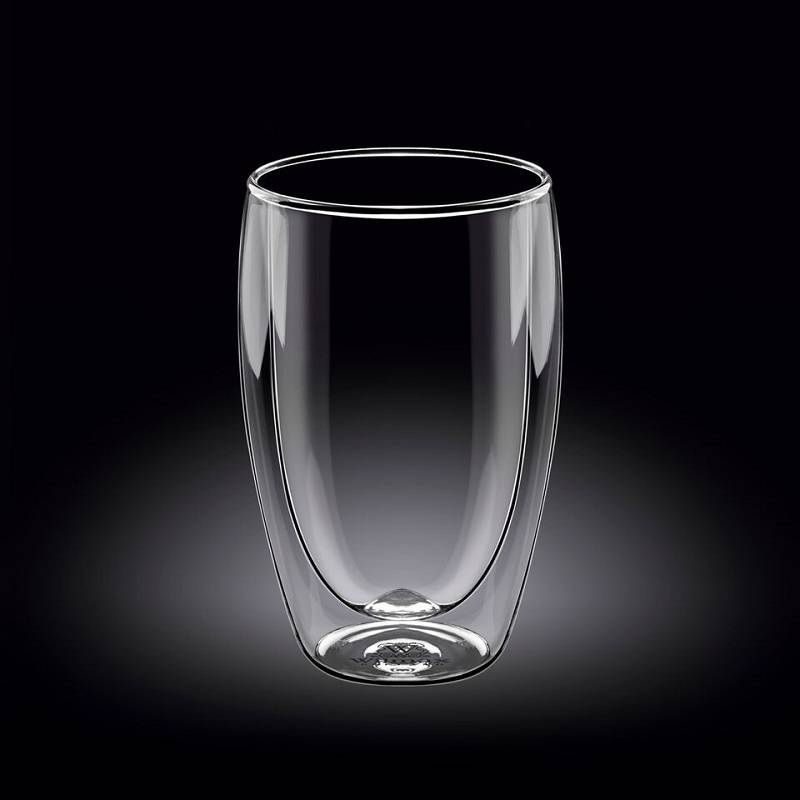 Стакан Wilmax Thermo Glass стенками артикул 888734