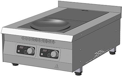 Плита индукционная Iterma ПКИ-2К-550/850/250