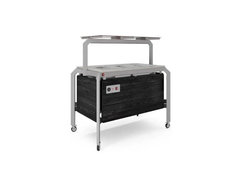 Модуль мобильн КОБОР AO120 aluminum/glazed/diamant