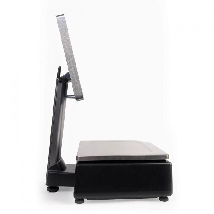 Фото Весы торговые с печатью этикеток MERTECH M-ER 727PM-32,5 (VISION-AI, 15", USB, Ethernet, Wi-Fi) 4