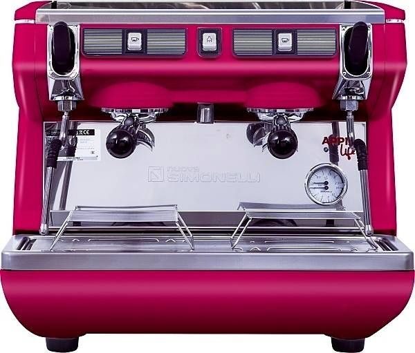 Фото Кофемашина рожковая полуавтоматическая Nuova Simonelli Appia Life red + economizer + high groups 2