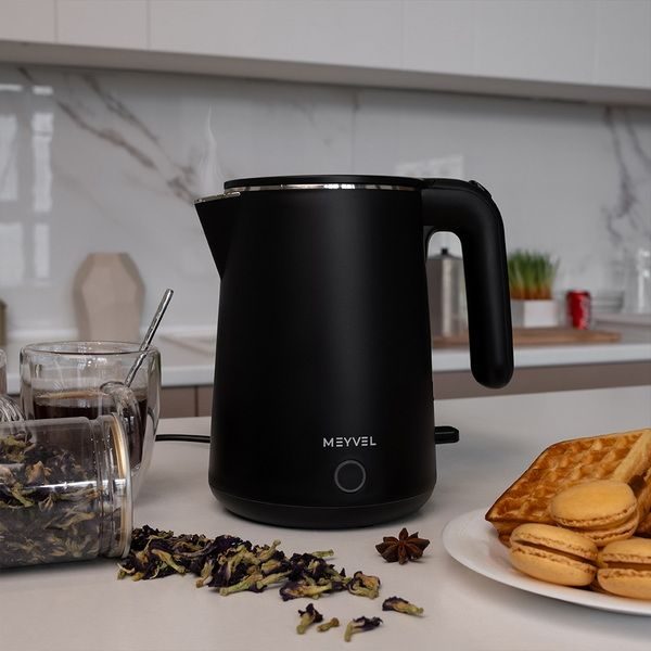 Фото Чайник электрический Meyvel MKE-04T (Black) 10