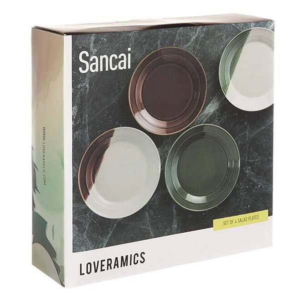 Фото Тарелка Loveramics Sancai Side Plate D 225 мм (Набор 4 шт) артикул 10