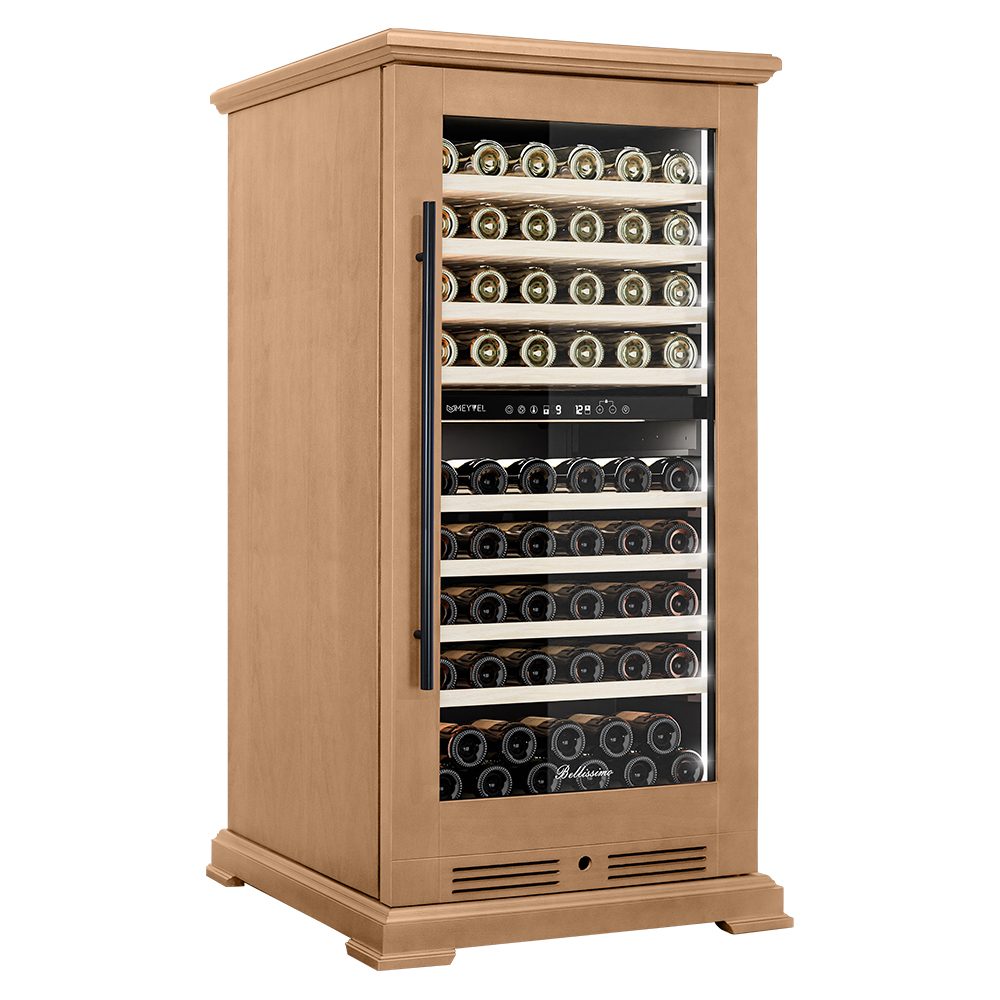 Шкаф винный Meyvel MV99PRO-KBT2 бук) компрессорный