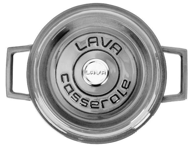 Фото Кастрюля LAVA TRENDY SERIES 2,82 л, D 200 мм, H 115 мм серая — арт. LV Y TC 20 PR K2 GR 1