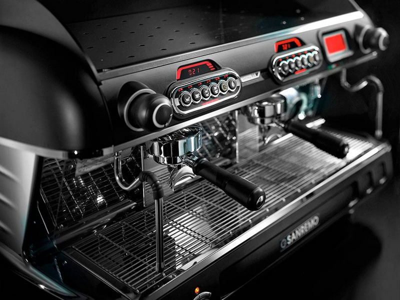 Фото Кофемашина рожковая Sanremo Verona RS 2 гр. черная 8