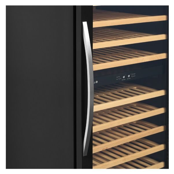 Фото Шкаф винный TEFCOLD TFW200-F черный, дверь без рамы 2