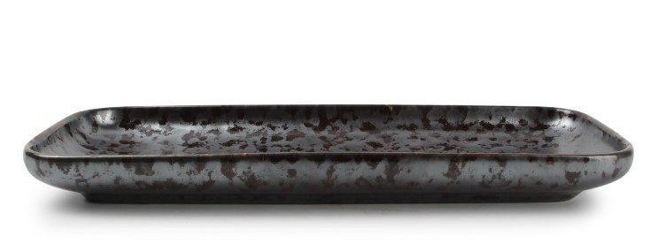Фото Блюдо F2D Oxido Black H 25 мм, B 100 мм, L 220 мм артикул 605003 Fine 2 Dine 1