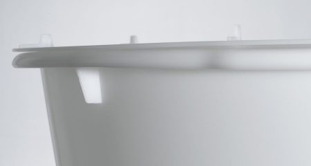 Фото Крышка для контейнера для теста Scaritech на 19 л, белая — арт. BAC007 2