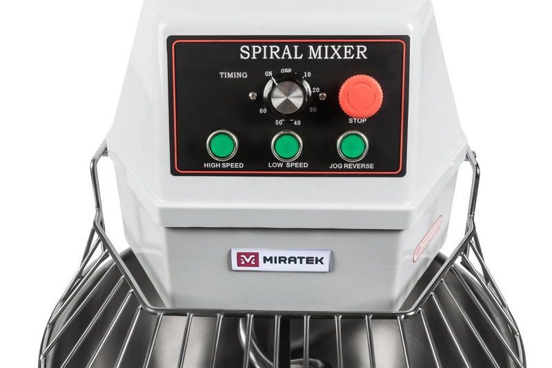 Фото Тестомес спиральный Miratex PX-60 (электромех. ПУ) Miratek 3