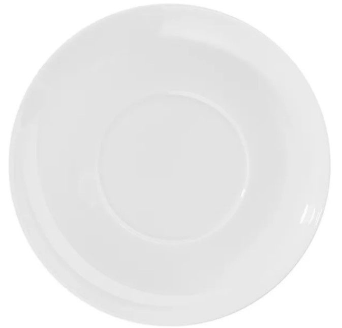 Блюдце KunstWerk Polar D 120 белый артикул A22578