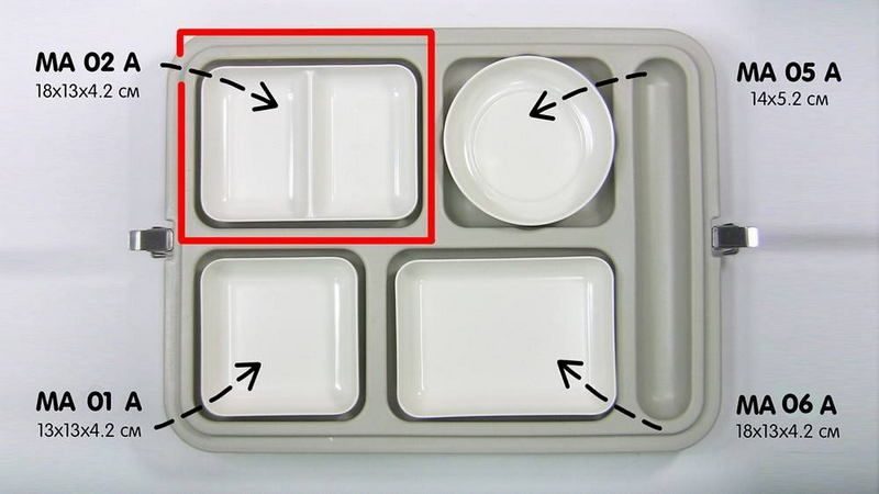 Емкость Kocateq MA02A 18*13*4, 2 см CH1L артикул