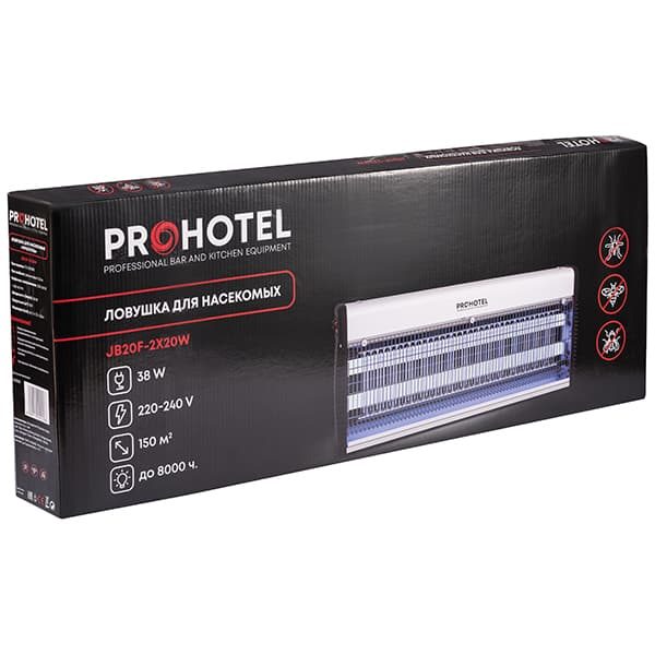 Фото Лампа инсектицидная ProHotel JB20F-2X20W 2