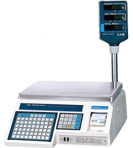 Фото Весы торговые с печатью этикеток CAS — арт. LP30R(16) 3