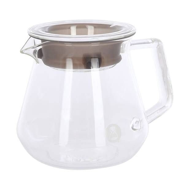 Фото Набор Timemore Crystal Eye Brewer Set воронка Crystal Eye 01 white + сервер 360ml 1