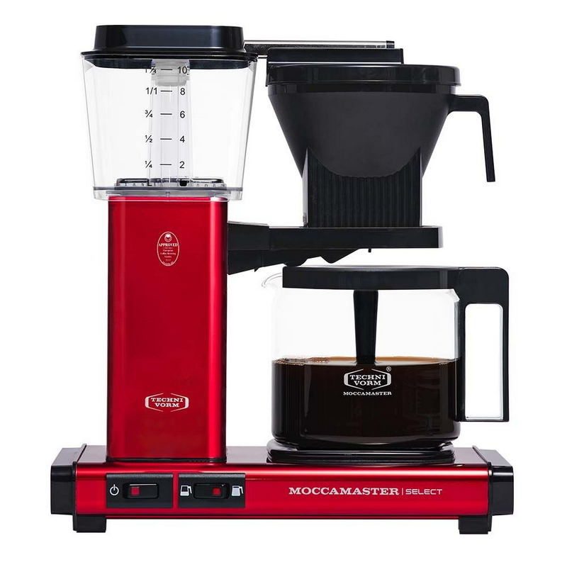 Кофеварка Moccamaster KBG красный металлик, 53990
