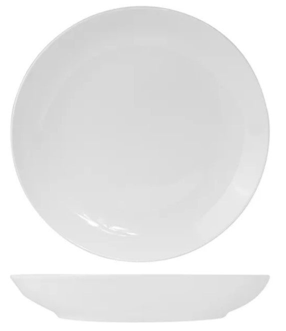 Блюдо KunstWerk белое 2000 H 48 мм артикул A16523