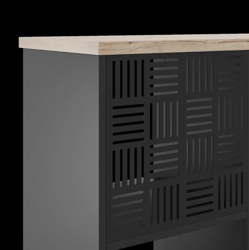 Фото Стеллажная система КОБОР SQ-3Х4 black/natural 3