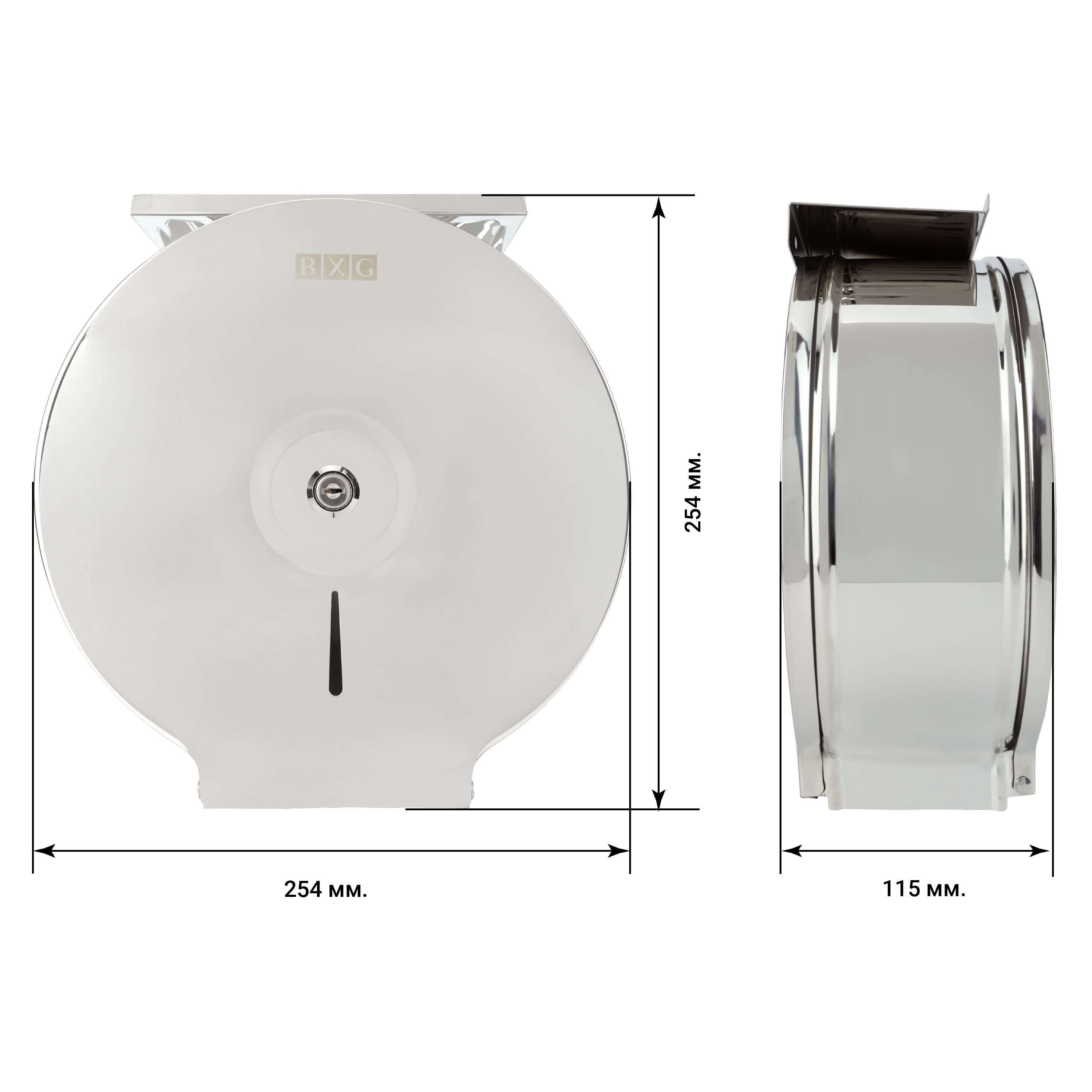 Фото Диспенсер туалетной бумаги BXG PD-5005 AС 1