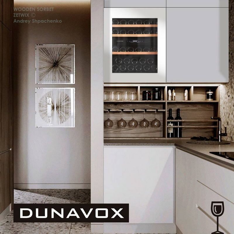 Фото Шкаф винный Dunavox DAV-32.81DW.TO 1