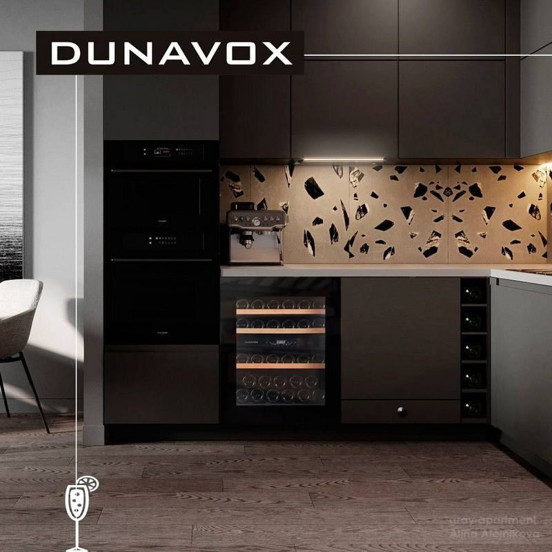 Фото Шкаф винный Dunavox DAVG-32.80DOP.TO 5
