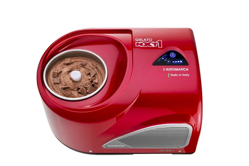Фото Фризер для твердого мороженого Nemox GELATO NXT1 L'AUTOMATICA RED с 1 чашей 1.7 л — арт. 003A600940 5