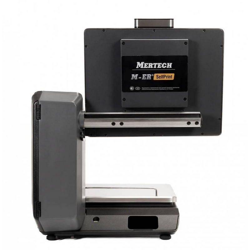 Фото Весы торговые с печатью этикеток MERTECH M-ER 725PM-15,2 (VISION-AI, 15", USB, Ethernet, Wi-Fi) 5