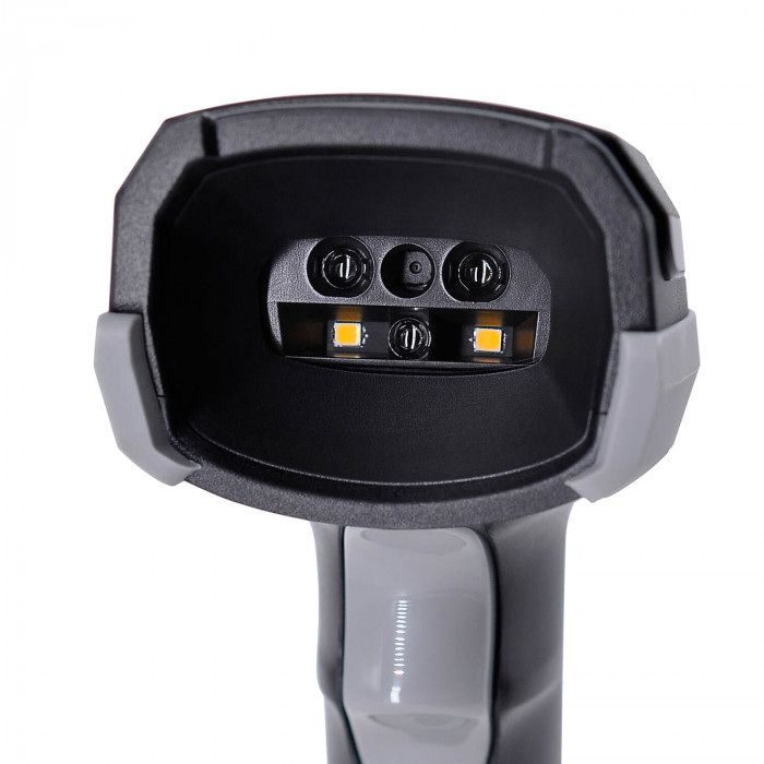 Фото Ручной сканер штрих-кодов MERTECH 2410 P2D USB, USB эмуляция RS232 black 1